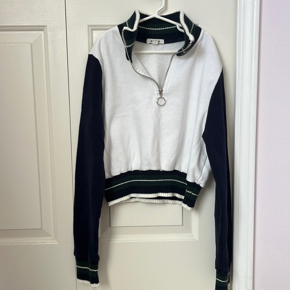 Garage Cropped Quarter Zip